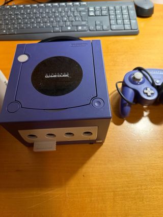 Nintendo GameCube Morada Caja Original