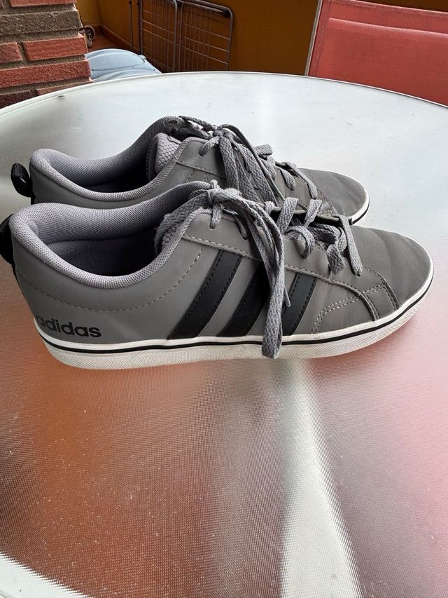 Zapatillas Adidas Talla 40 Gris Negras