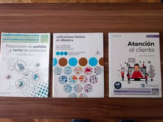 5 libros texto G.B. Administrativo