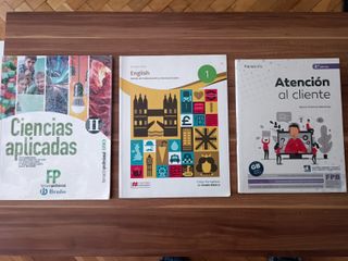 5 libros texto G.B. Administrativo
