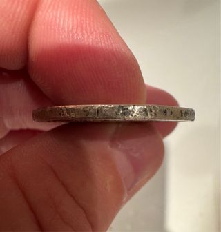Moneda Plata 10 Reales 1855 Reina España
