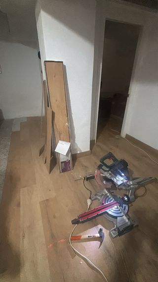 Instalación de tarima flotante