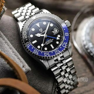 Reloj Pagani Design GMT Batman hombre Automático