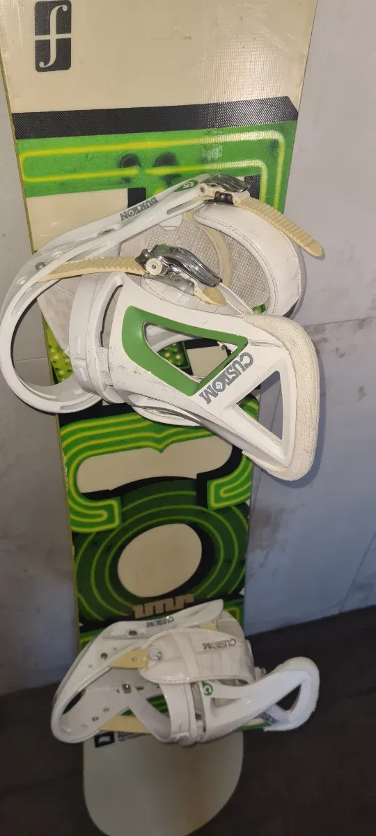 Tabla Snowboard  forum y Fijaciones burton