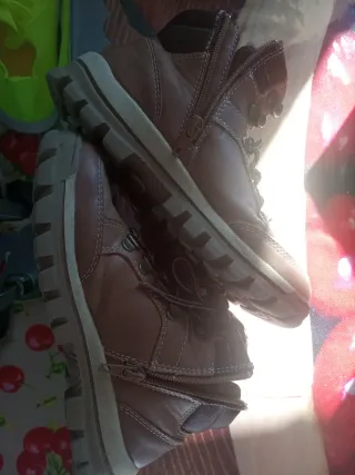 Botas niño marrones
