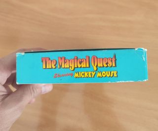 Magical Quest Mickey Mouse Super Nintendo PAL ESP
