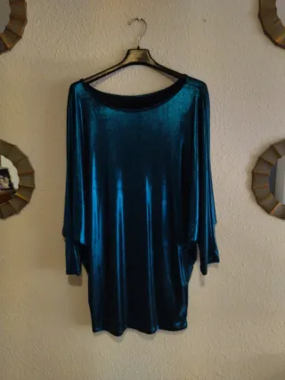 Blusa Teal Talla Única