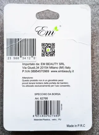 Specchietto da borsa Em Milano