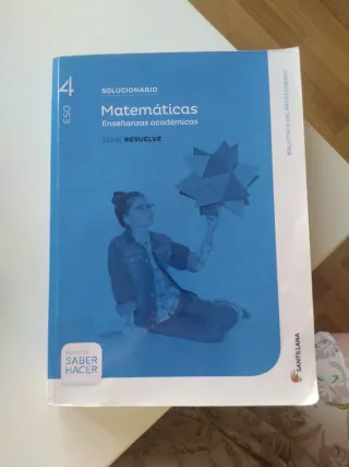 Matemáticas academicas 3 ESO 