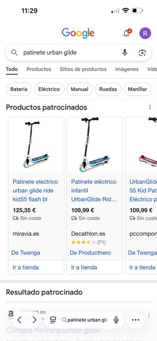 Patín Eléctrico niños UrbanGlide