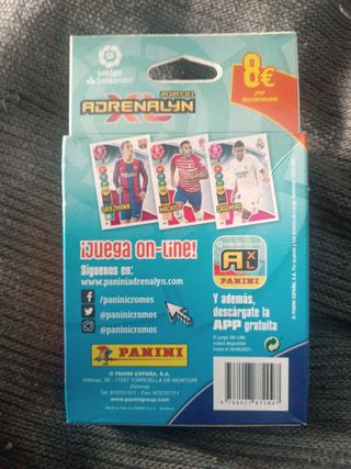 Pack 8 Sobres Adrenalyn XL 2020-21 Precintado