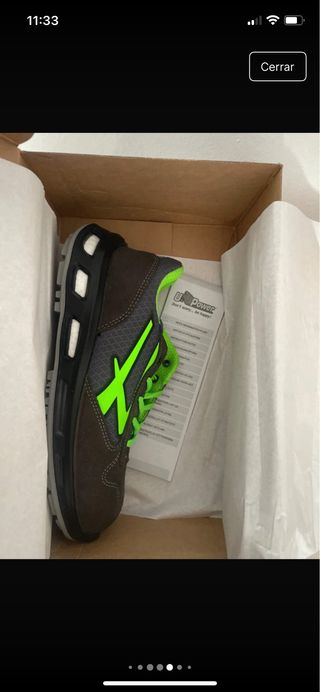 Zapatillas U. Power Gris y Verde