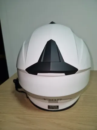 Casco Moto 130R Blanco Talla S