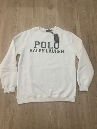 Sudadera Polo Ralph Lauren Blanca Talla M