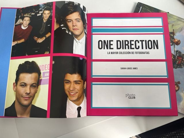 One Direction: sus mejores fotos libro