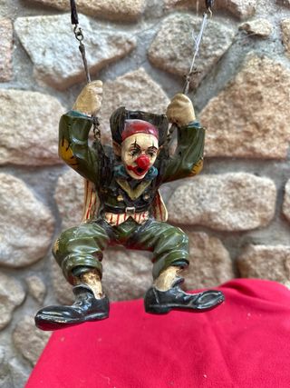 Decoración payaso paracaidista