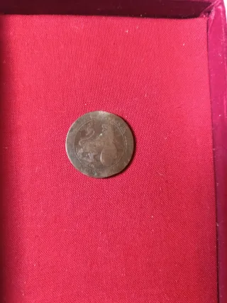 10 céntimos de peseta 1870