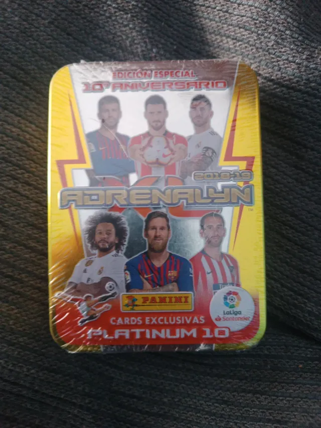 Caja Lata Adrenalyn XL 2018-19 Edición Especial