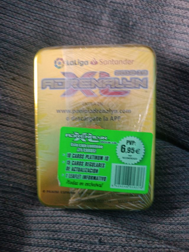 Caja Lata Adrenalyn XL 2018-19 Edición Especial