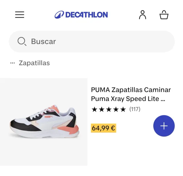 Deportivas Puma X-Ray Lite Talla 37.5