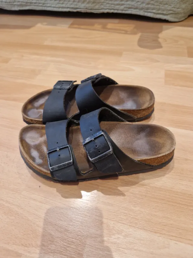 Sandalias Birkestone Negras Talla 40