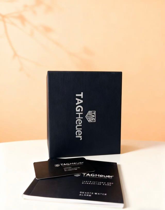 Caja de reloj TAG Heuer negra