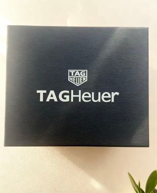 Caja de reloj TAG Heuer negra