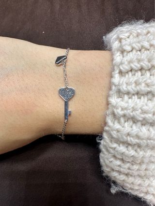 Bracciale Rebecca Argento Cuore Chiave
