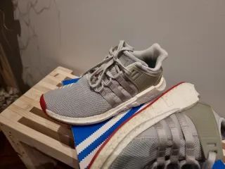 Zapatillas Adidas EQT Support Gris/Rojo