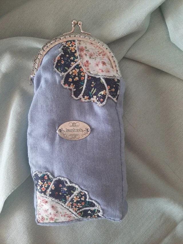 Funda gafas artesanal patchwork