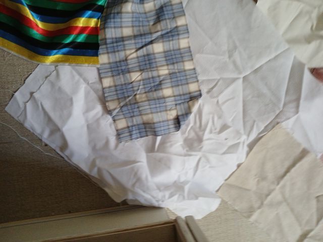 Lote de retales de tela variada 2x1