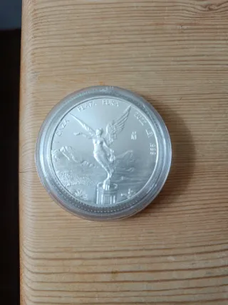 Onza Libertad Plata Pura México 2022