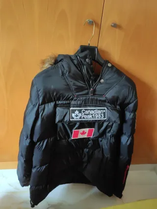 Chaquetón Canadian Peak Negro Talla L