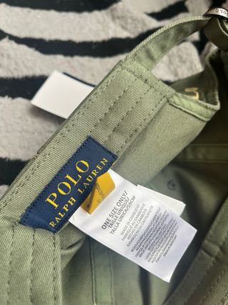 Gorra Polo Ralph Lauren verde militar 