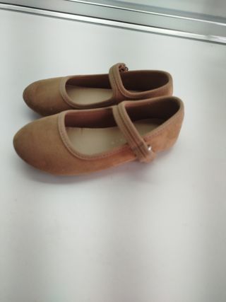 Zapatos planos Lefties beige/marrón