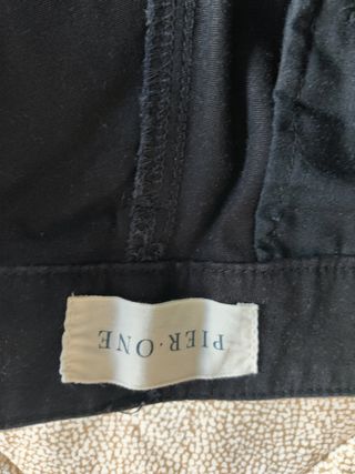 Pantaloni cargo uomo Piero one neri