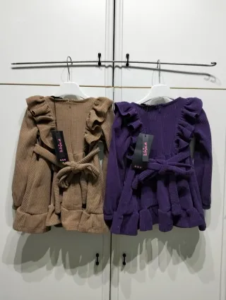 Lotto 2 vestitini bambina 2 anni