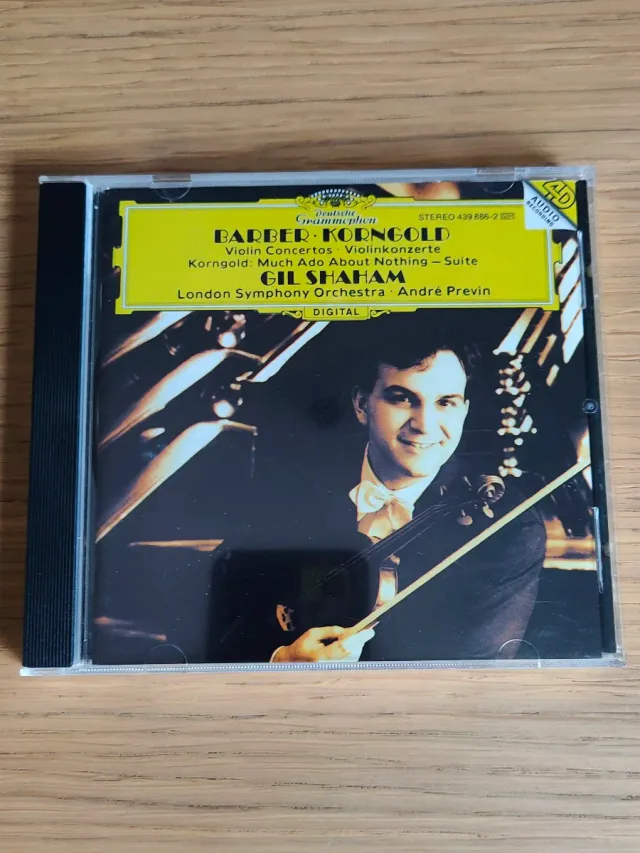 CD Barber y Korngold: Violin Concertos