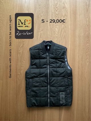 Chaleco de hombre de G-Star Raw (S)