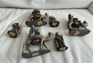Figuras Reyes Magos y Pajes