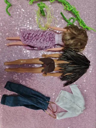 Lotto bambole Tarzan e Jane