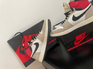 Nike Jordan 1 Beige y Rojo