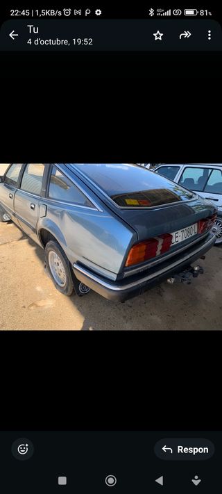 Escucho cambios por coche actual. Rover SD1