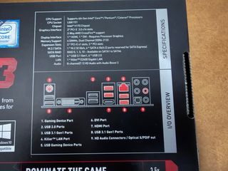 Placa Base MSI H170 Gaming M3 LGA1151