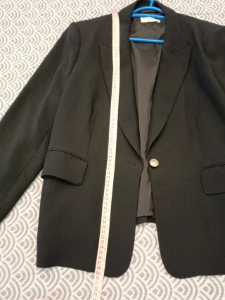 Blazer El Corte Inglés Negro. Semi nueva