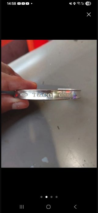 Brazalete Tiffany & Co. Plata 925