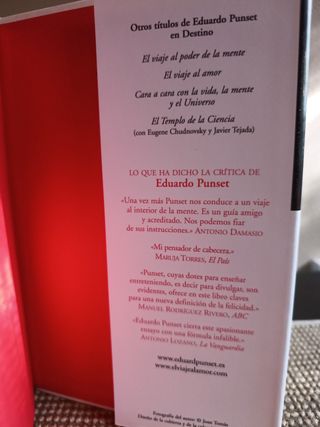 El viaje al amor (Spanish) de Eduardo Punset