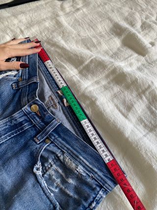 Tommy Hilfiger W33 / 34 Jeans Pantaloni strappati 