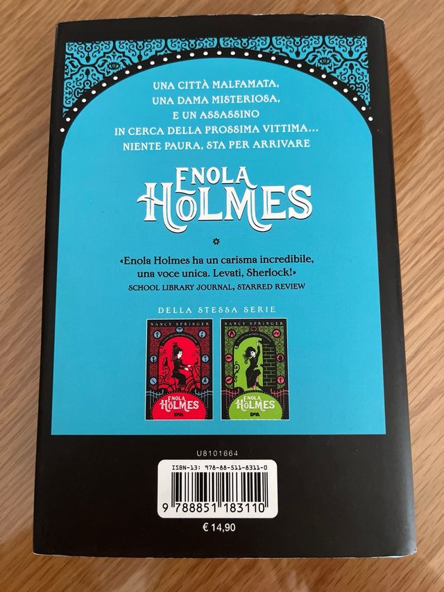 Il caso della dama sinistra. Enola Holmes