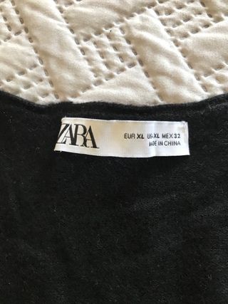 Jersey Lana Zara Negro